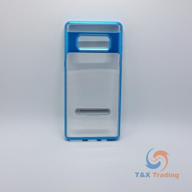 Samsung Galaxy Note 8 - Aluminum Bumper Frame Case with Kickstand