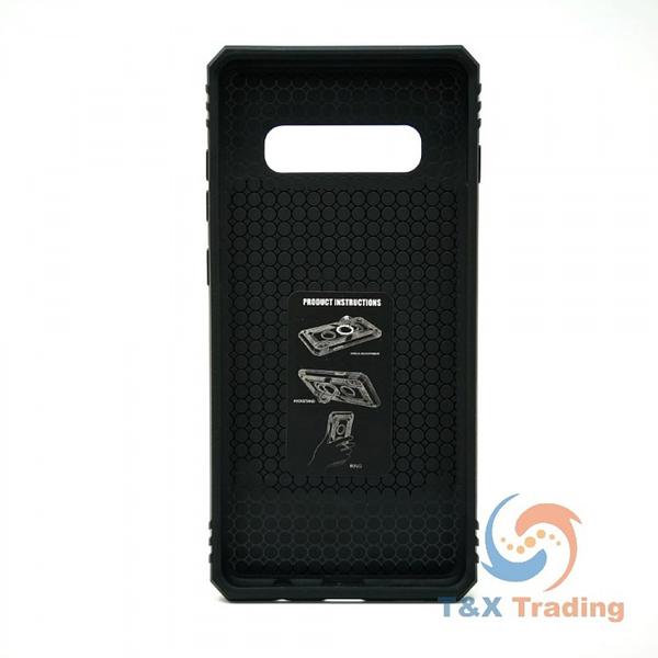 Samsung Galaxy S10e - Transformer Magnet Enabled Case with Ring Kickstand