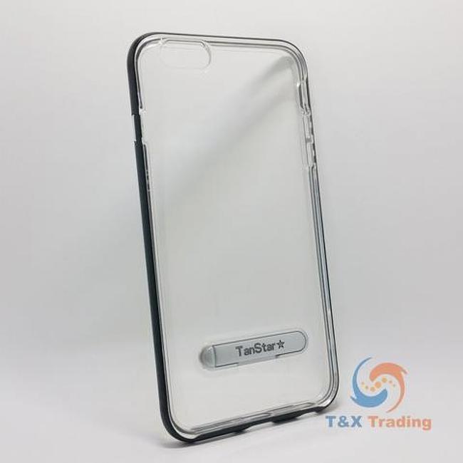 Apple iPhone 6 / 6S - TanStar Aluminum Bumper Frame Case with Kickstand