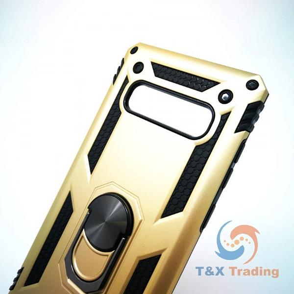 Samsung Galaxy S10e - Transformer Magnet Enabled Case with Ring Kickstand