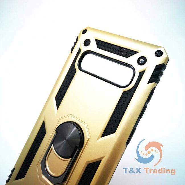 Samsung Galaxy S10e - Transformer Magnet Enabled Case with Ring Kickstand