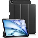 Apple iPad Pro 12.9" 4th Gen / 5th Gen / 6th Gen / iPad Air 13" M2 (2024) - Trifold Cover Case with Auto Wake Sleep