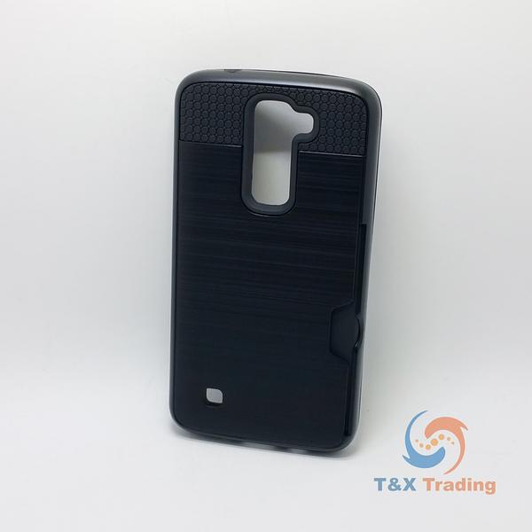 LG K7 - Slim Sleek Case with Credit Card Holder Case