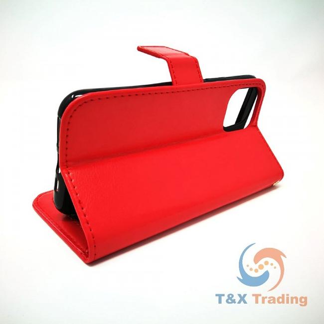 Apple iPhone 11 - Book Style Wallet Case with Strap
