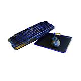 Lit Monkey RGB Gaming LED Mouse, Keyboard and Mouse Pad Combo