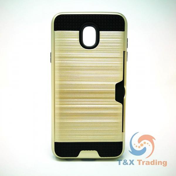 Samsung Galaxy J7 2018 (J737) - Slim Sleek Case with Credit Card Holder Case