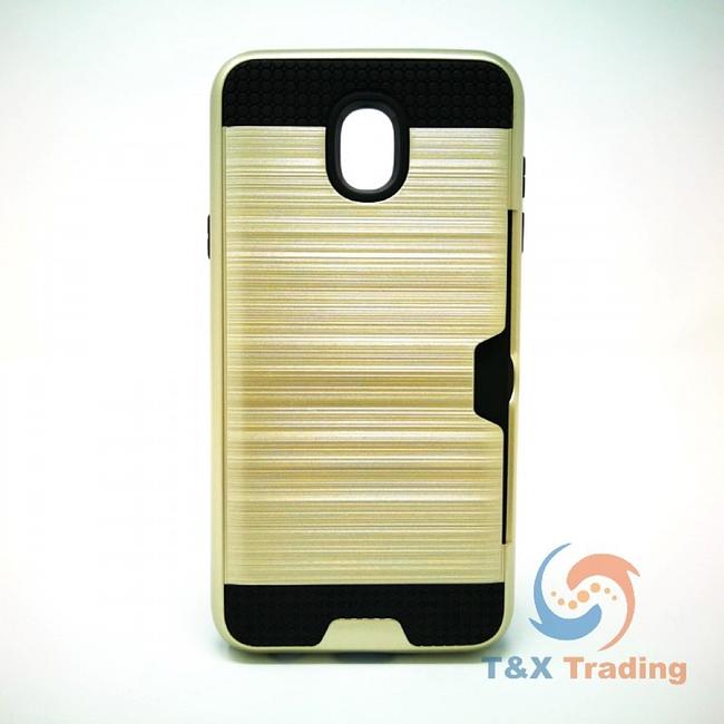 Samsung Galaxy J7 2018 (J737) - Slim Sleek Case with Credit Card Holder Case