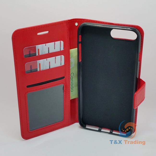 Apple iPhone 6 / 6S - Book Style Wallet Case with Strap
