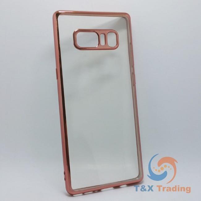 Samsung Galaxy Note 8 - Chrome Edge Silicone Case