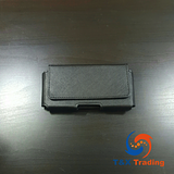 Leather Holster Pouch For Cell Phone with Belt Clip and Magnetic Closing