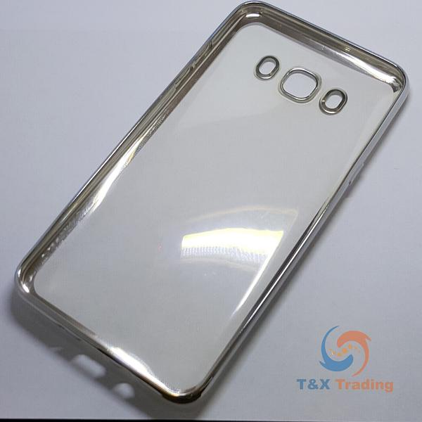 Samsung Galaxy J7 - Chrome Edge Silicone Case