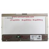 14.0" Laptop LCD Screen 1600x900p Screw on Side 40 Pins Bottom Left LP140WD1(TL)(M1)