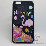 Apple iPhone 6 Plus / 6S Plus - Black Water Liquid Case with Design