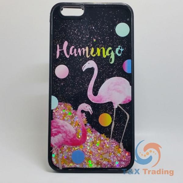 Apple iPhone 6 Plus / 6S Plus - Black Water Liquid Case with Design