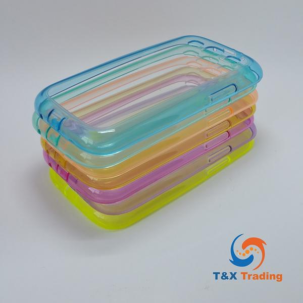 Samsung Galaxy S3 - Color Edge Silicone Phone Case With Dust Plug