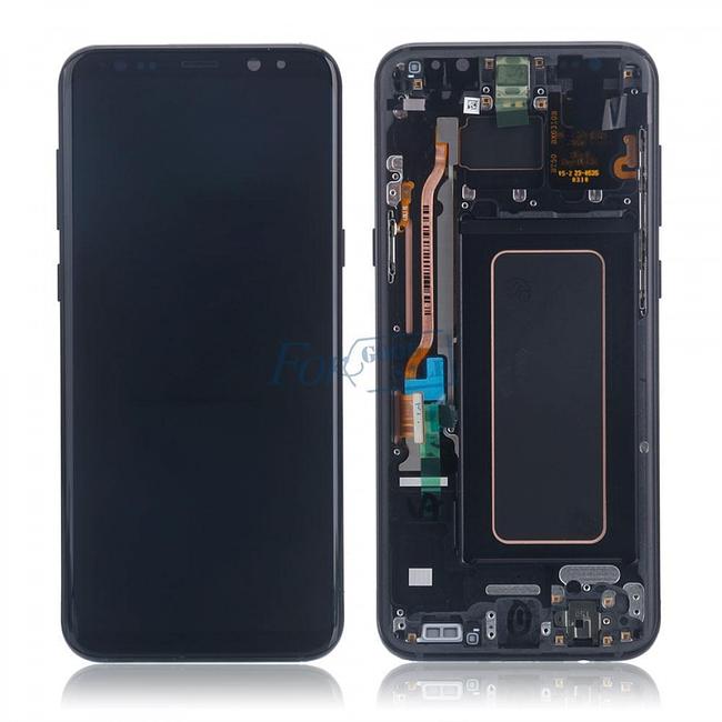 LCD Digitizer with FRAME OLED for Samsung S8 Plus S8+ G9550 G955F G955WA