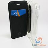 Apple iPhone 6 / 6S - WUW Luxury Flip Cloth Leather Wallet Case