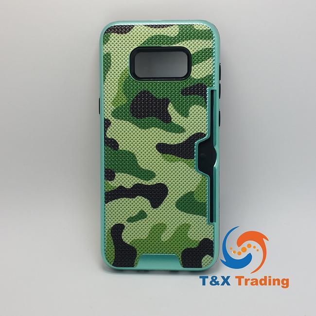 Samsung Galaxy S8 Plus - Military Camouflage Credit Card Case