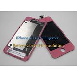 LCD digitizer assembly for iphone 4S home button back cover full set