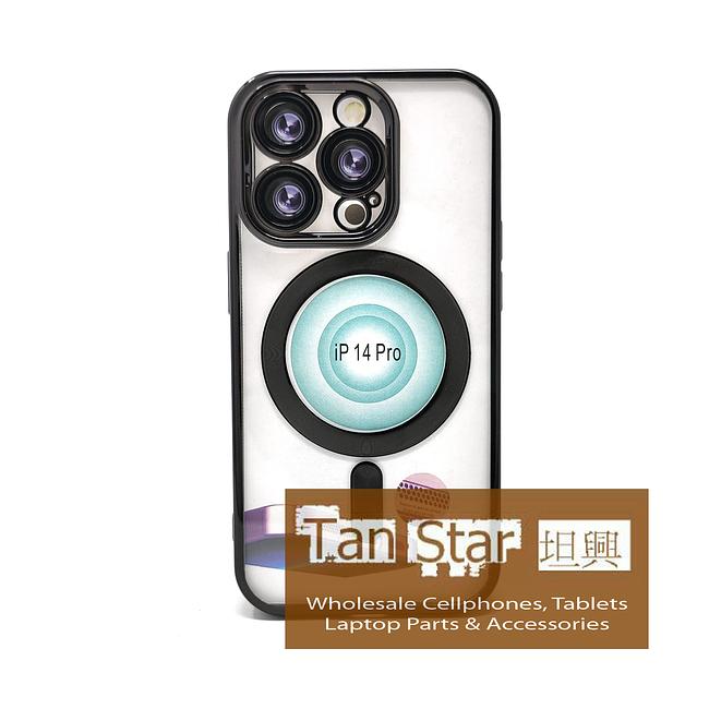 Apple iPhone 14 Pro - Chrome Edge Magnet RING Silicone Case