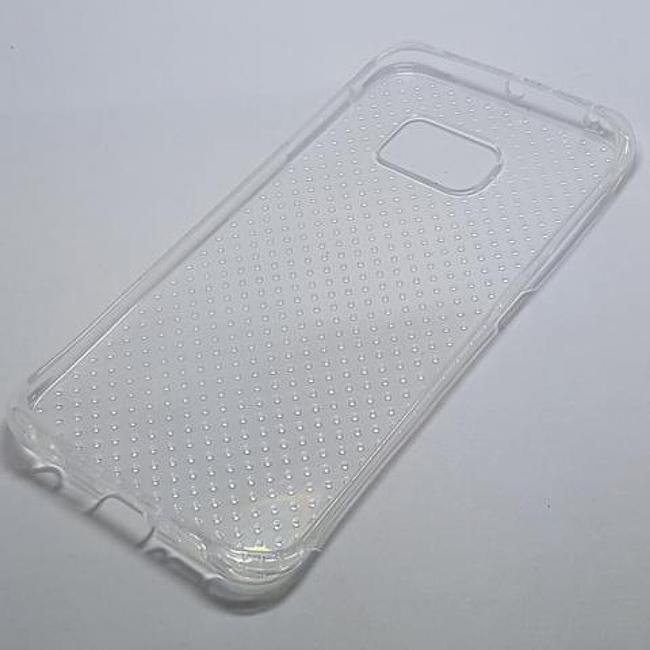 Samsung Galaxy S6 Edge - Polka-dots Silicone Phone Case