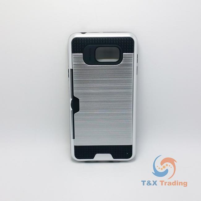 Samsung Galaxy Core Prime - Credit Card Holder Case with Kickstand