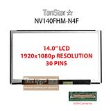 14.0" Laptop LCD Screen 1920x1080p 30 Pins NV140FHM-N4F