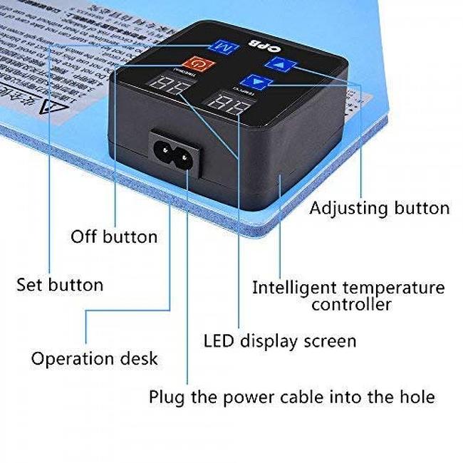 PBC Heating Pad Smartphone LCD Screen Separator Machine Repair Tools Heat Plate