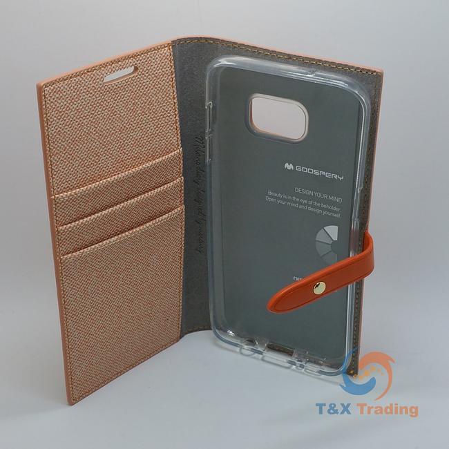 Samsung Galaxy S7 Edge - Goospery Milano Diary Case