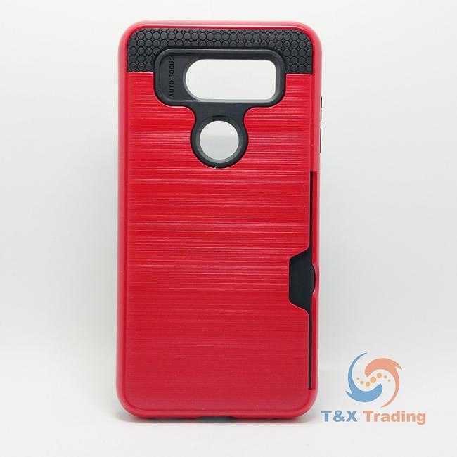 LG V30 - Slim Sleek Case with Credit Card Holder Case