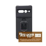 Google Pixel 7 Pro - Secure Card Holder Magnet Enabled Case with Ring Kickstand