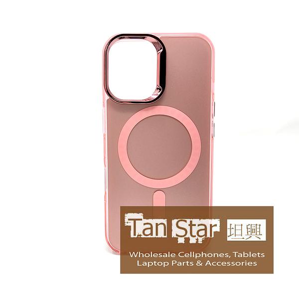 Apple iPhone 16 - MAGNETO Chrome Edge Magnet Ring Silicone Case