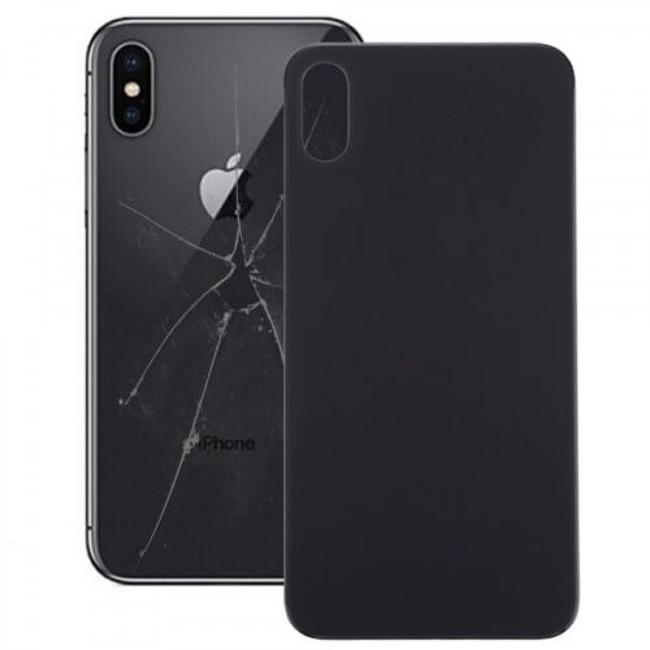 back glass cover BIG camera hole for iphone X