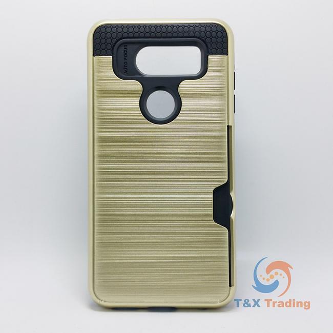 LG V30 - Slim Sleek Case with Credit Card Holder Case