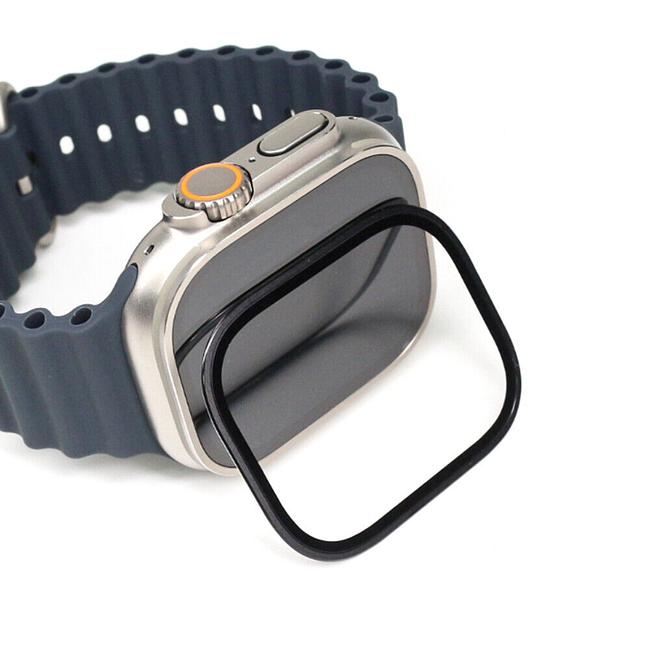 Apple iWatch 49mm - 3D Full Glue Tempered Glass Screen Protector