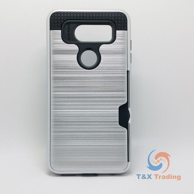 LG V30 - Slim Sleek Case with Credit Card Holder Case