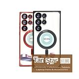 Samsung Galaxy S22 Ultra - Chrome Edge Magnet RING Silicone Case