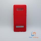 Samsung Galaxy Note 8 - Silicone Cover Case with Kickstand