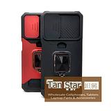 Samsung Galaxy A35 5G - Secure Card Holder Magnet Enabled Case with Ring Kickstand