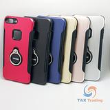 Apple iPhone 7 Plus / 8 Plus - Aluminum Case with Ring Kickstand