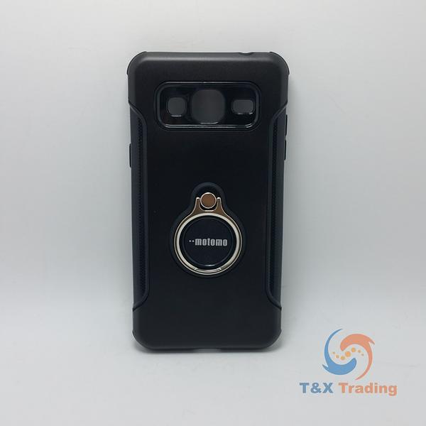 Samsung Galaxy J3- Aluminum Case with Ring Kickstand