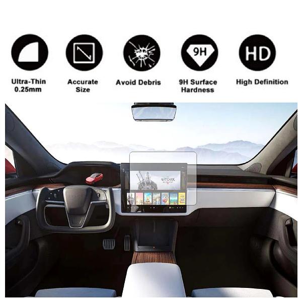Tesla Model S / X 17" - Tempered Glass Screen Protector