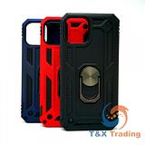 Apple iPhone 12 Pro Max - Transformer Magnet Enabled Case with Ring Kickstand