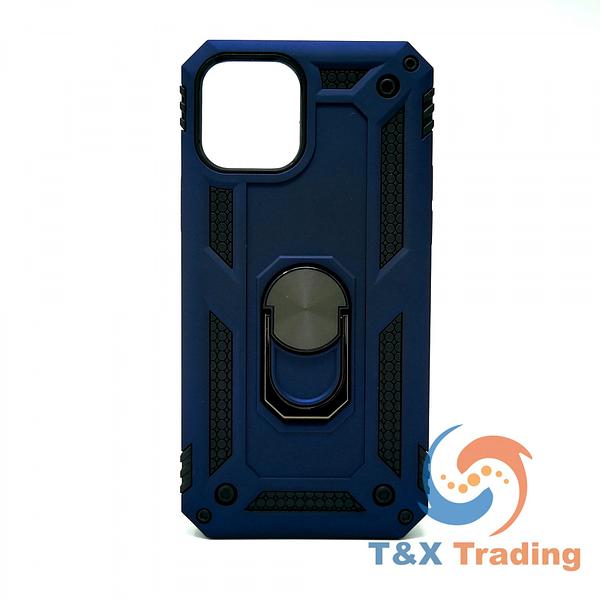Apple iPhone 12 Pro Max - Transformer Magnet Enabled Case with Ring Kickstand