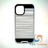 Apple iPhone 12 / 12 Pro - Slim Sleek Brush Metal Case