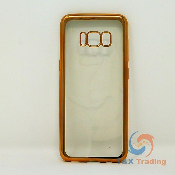 Samsung Galaxy S8 Plus - Chrome Edge Silicone Case