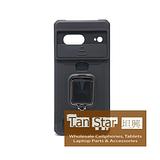 Google Pixel 7 - Secure Card Holder Magnet Enabled Case with Ring Kickstand