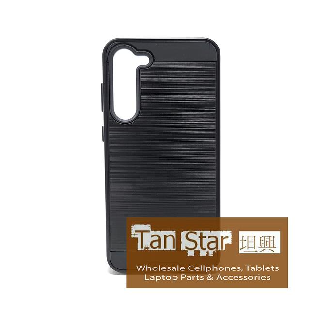 Samsung Galaxy S23 Plus - Slim Sleek Brush Metal Case