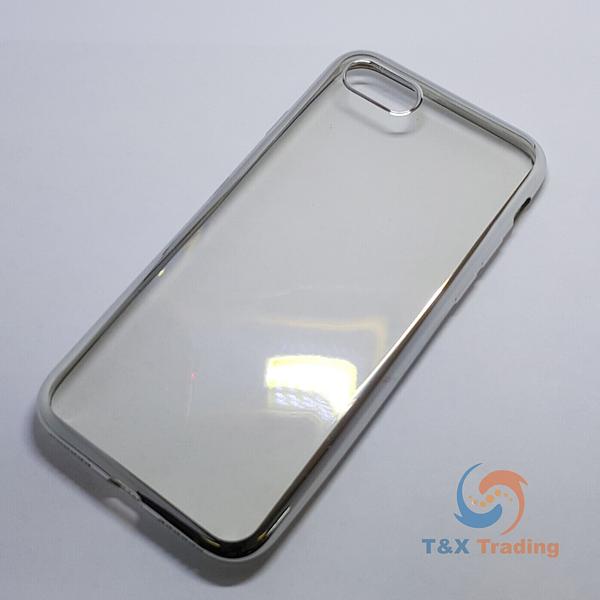 Apple iPhone 6G Plus / 6S Plus - Chrome Edge Silicone Case