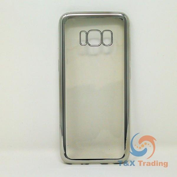 Samsung Galaxy S8 Plus - Chrome Edge Silicone Case